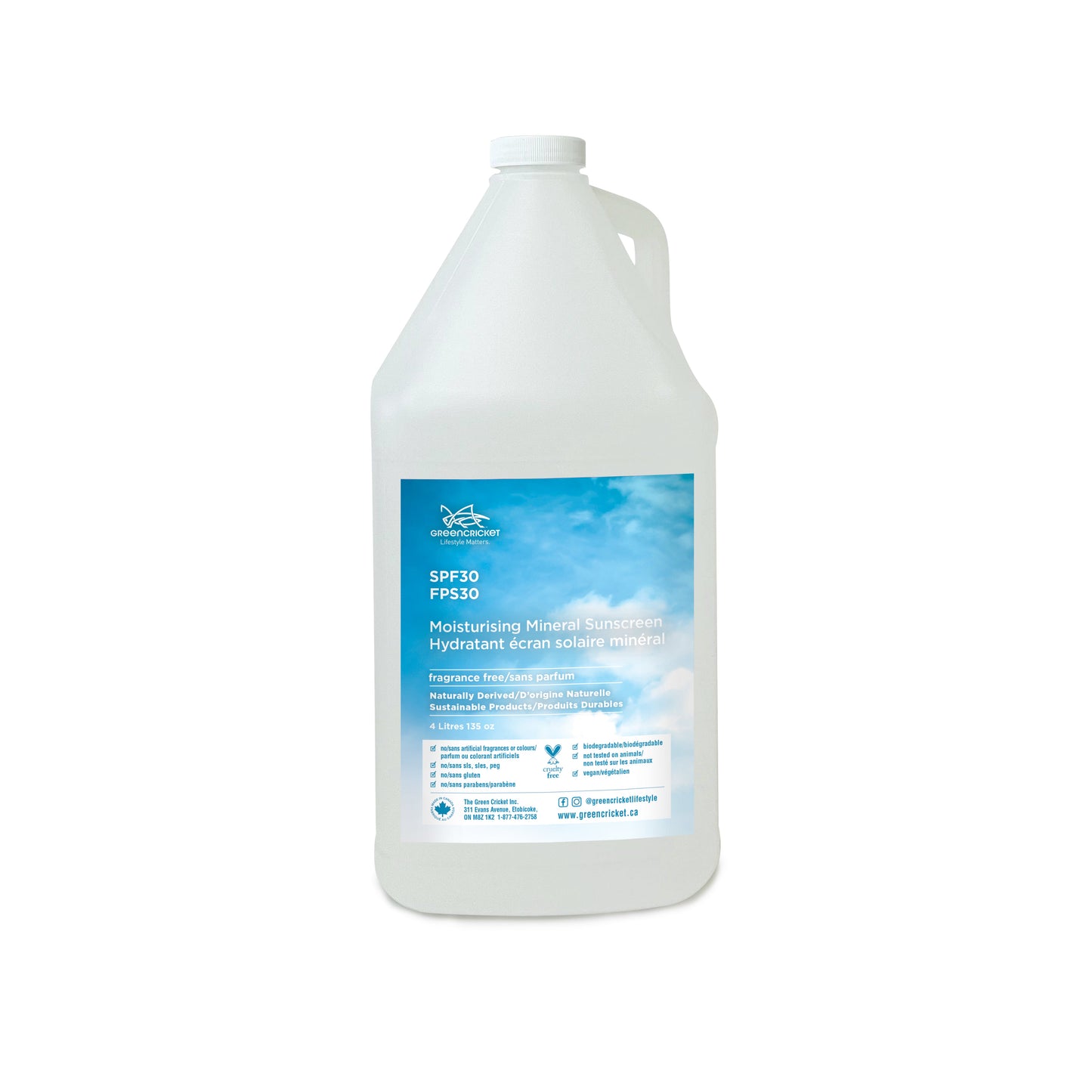 SPF30 Moisturizing Mineral Sunscreen