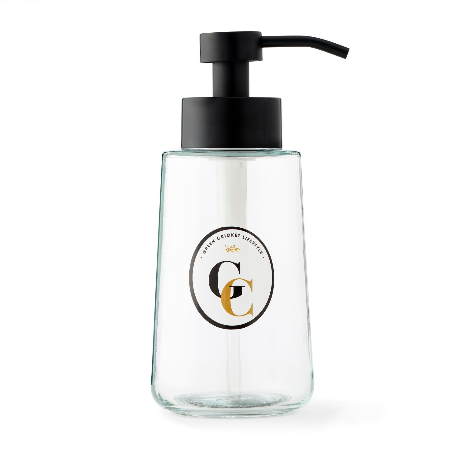 Refillable Glass Bottle with Pump